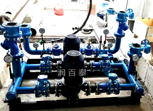 高低層直連供暖設備